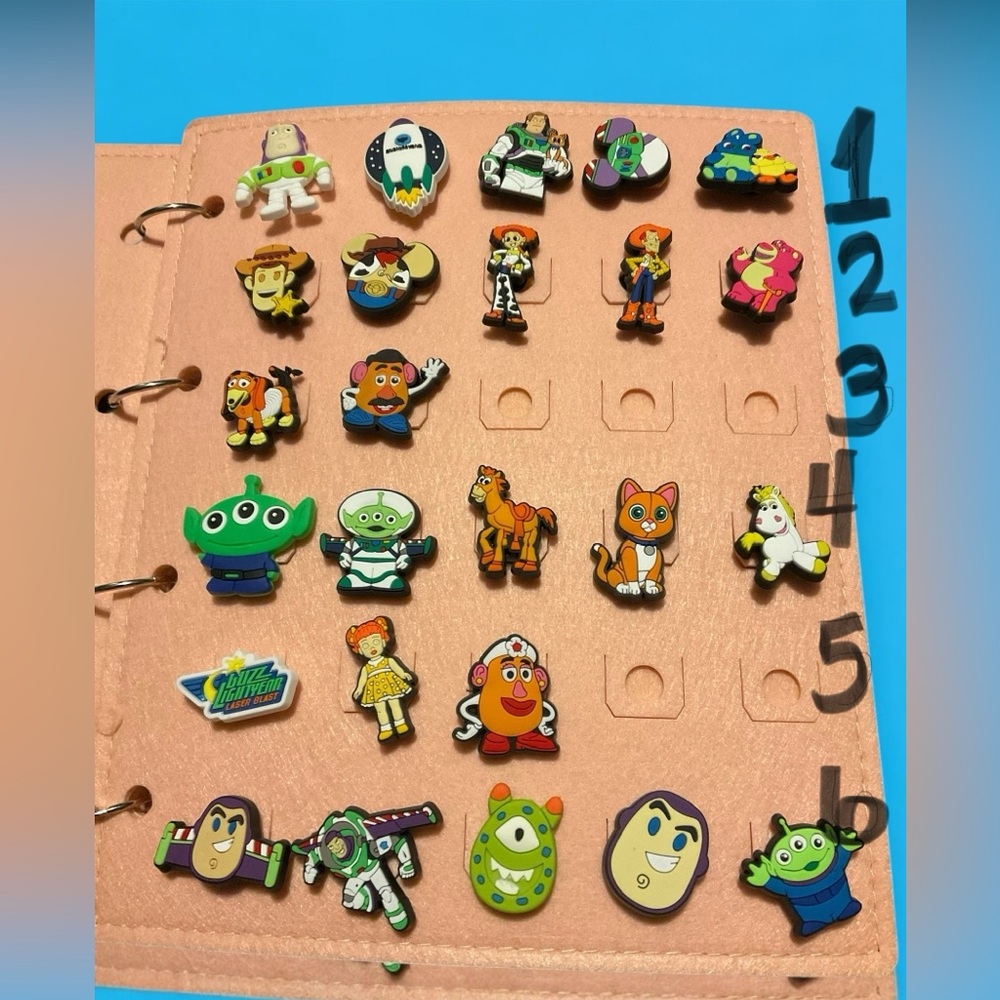 SOLD OUT ..Croc Charms- Toy Story Croc Charms NWOT ( each $3) or 3 for $5